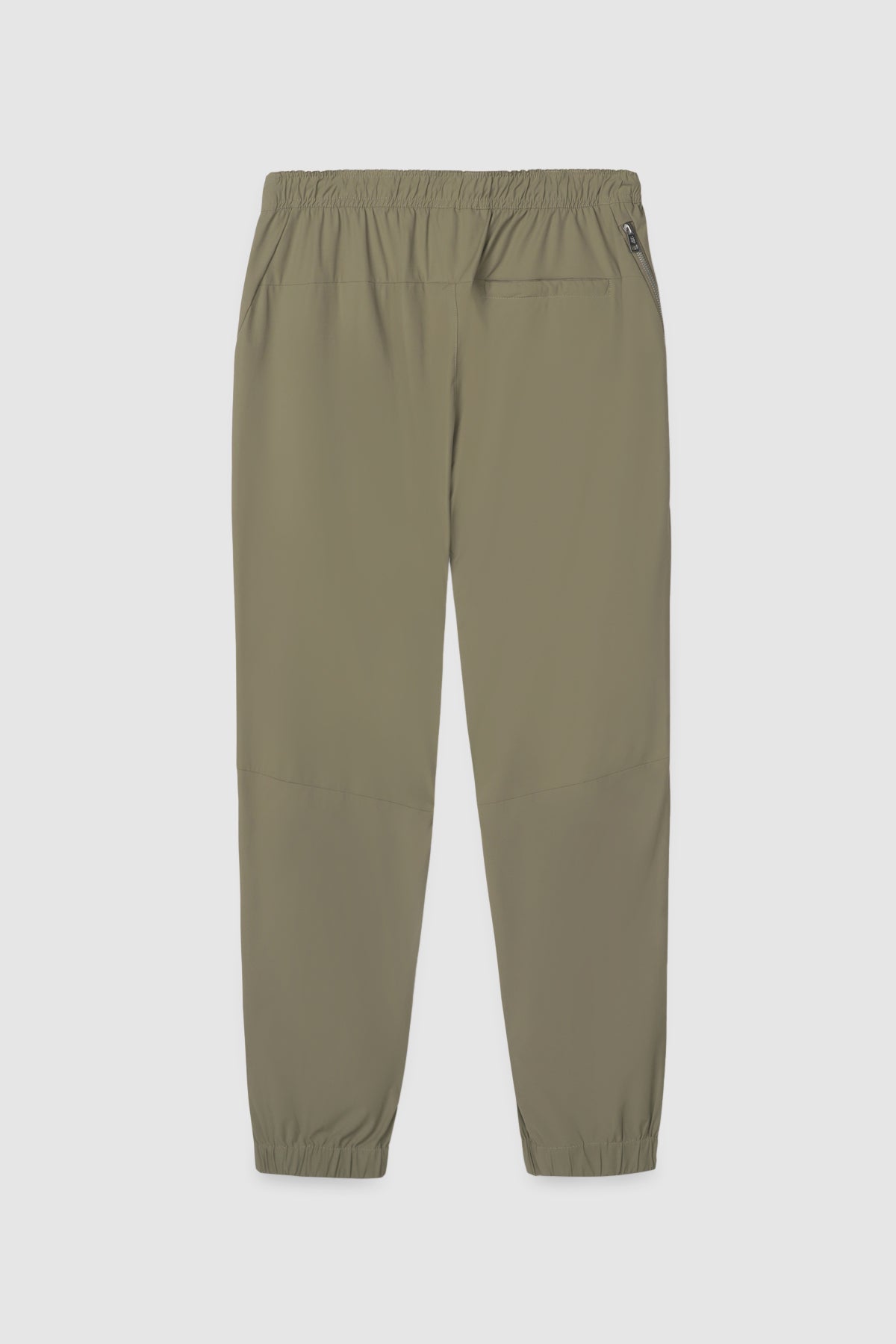 TYGA RUBBER NYLON TRACK PANTS - ARMY GREEN