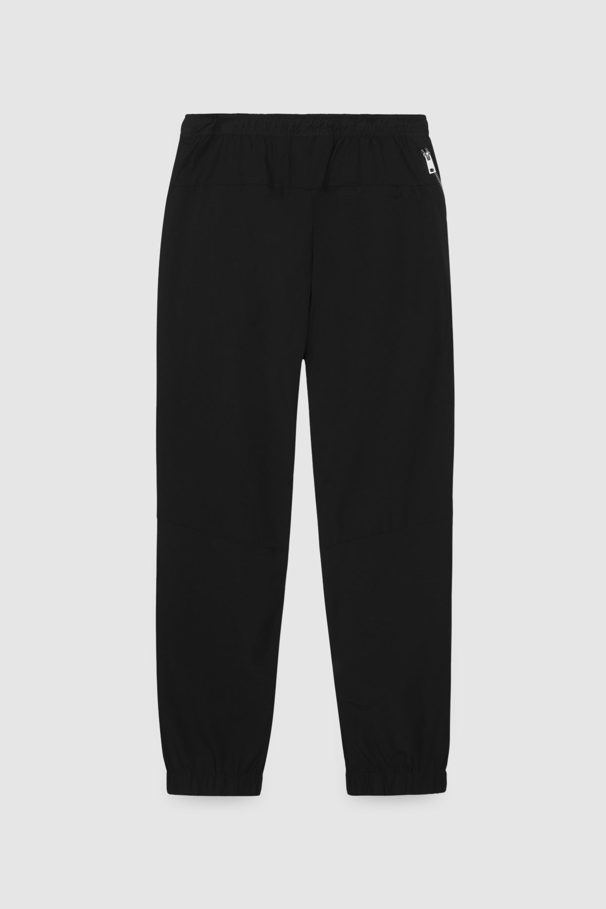 TYGA RUBBER NYLON TRACK PANTS - BLACK