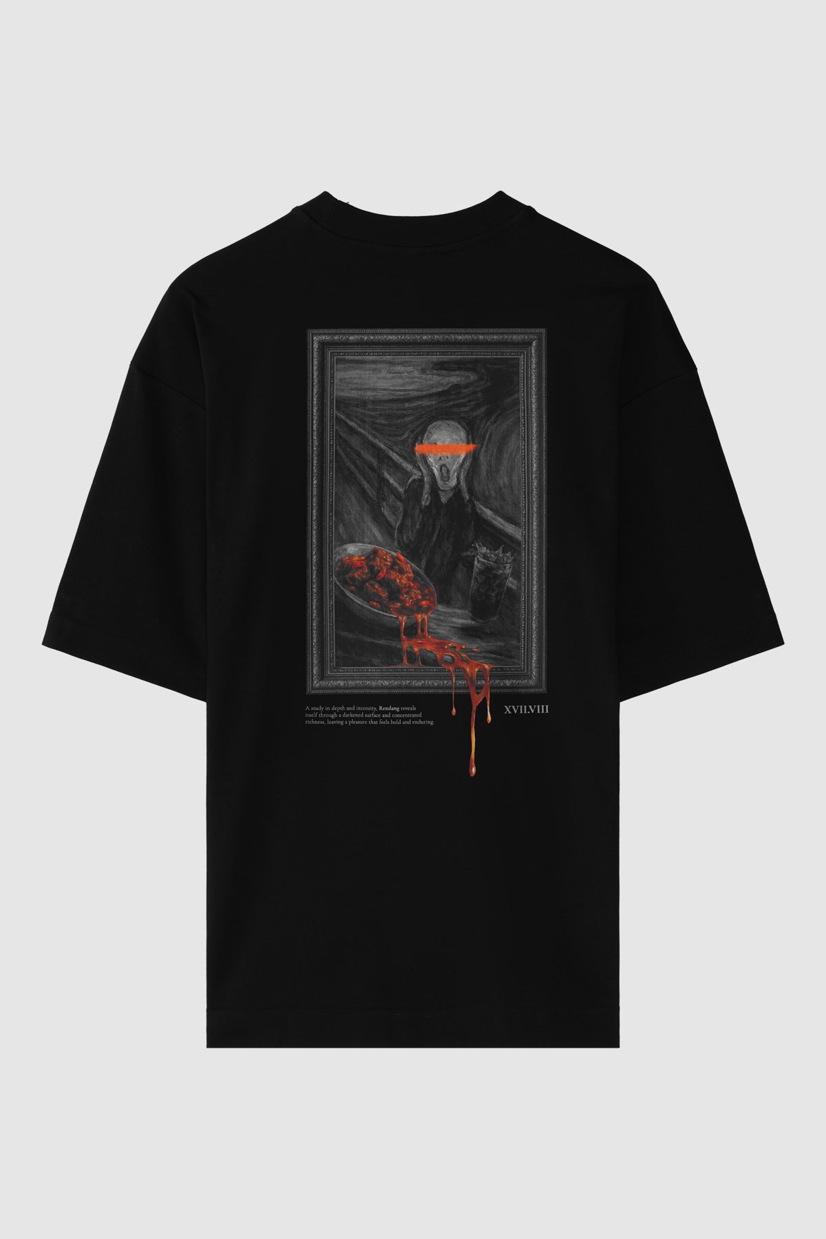RENDANG T-SHIRT - CONCRETE BLACK