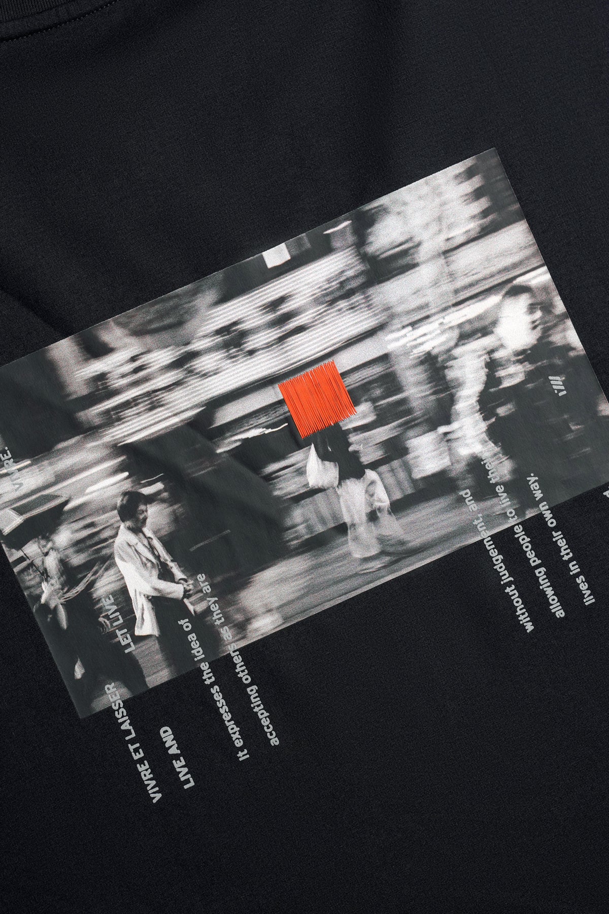 SELF AUTHENTICITY T-SHIRT - BLACK