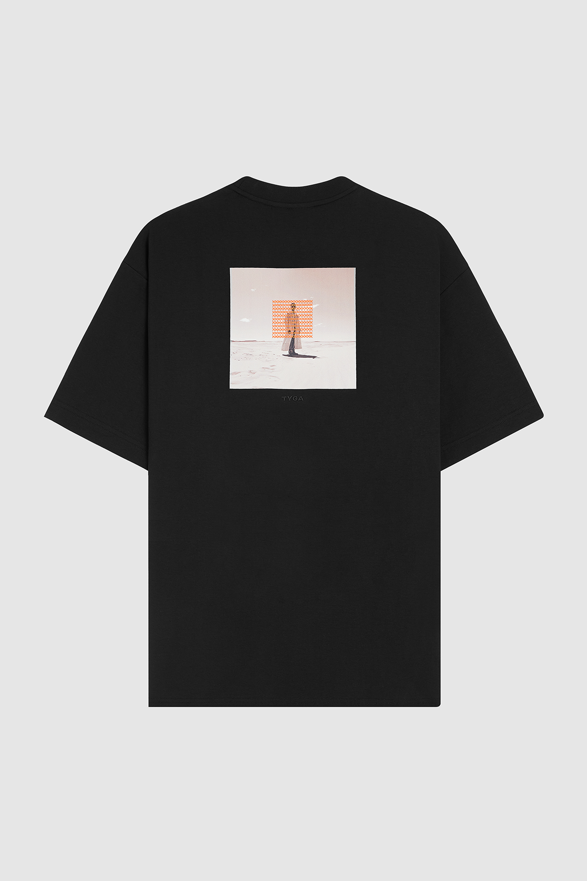HEATWAVE COTTON T-SHIRT - BLACK