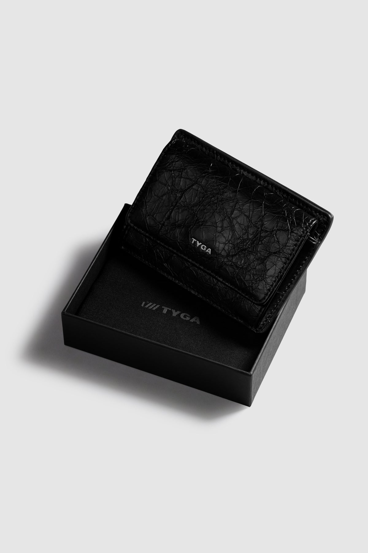 TYGA COIN AND CARD HOLDER - BLACK