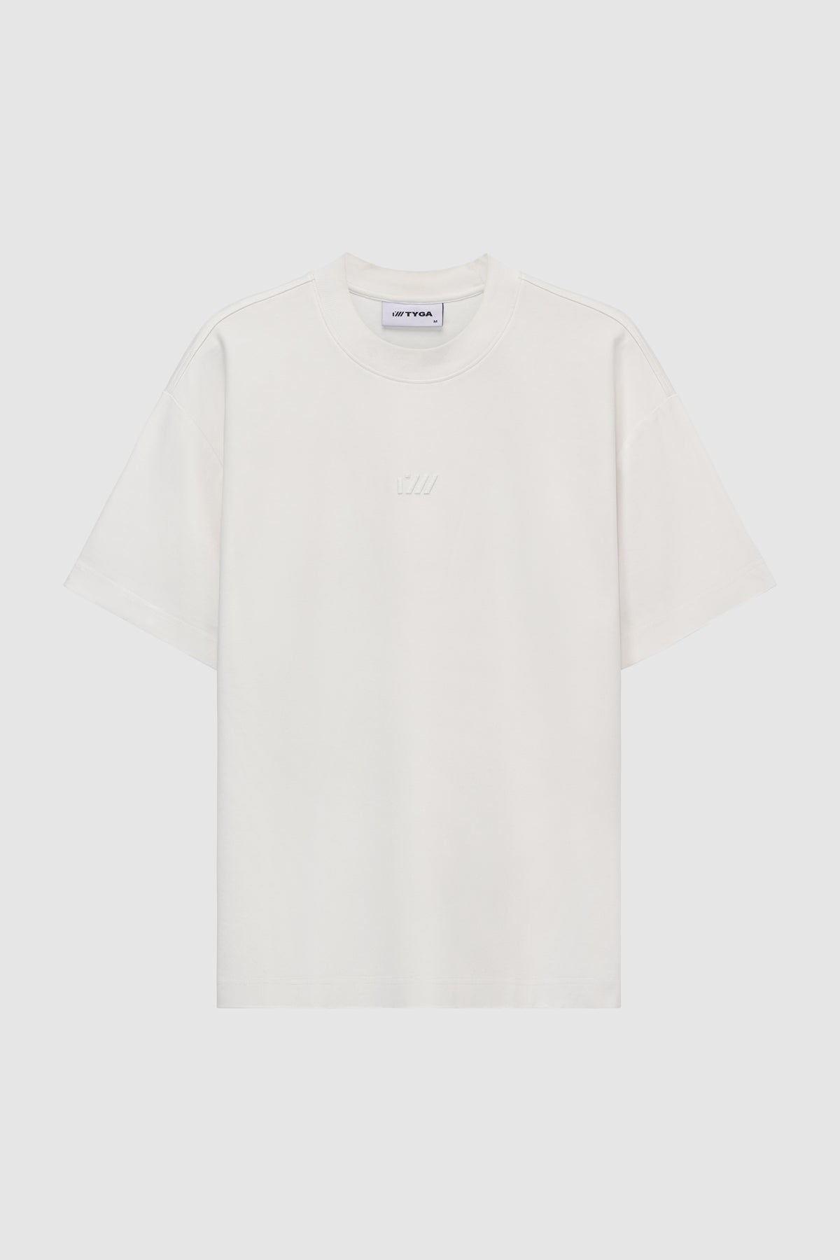 TYGA ICON EMBROIDERY T-SHIRT - WHITE