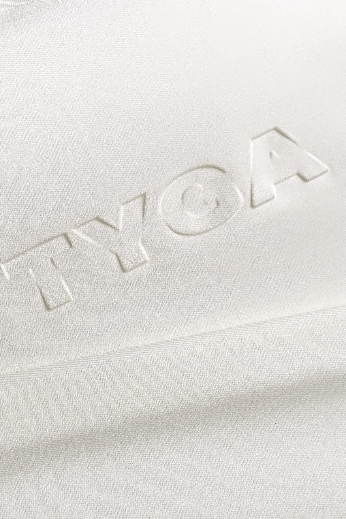 TYGA ICON EMBROIDERY T-SHIRT - WHITE
