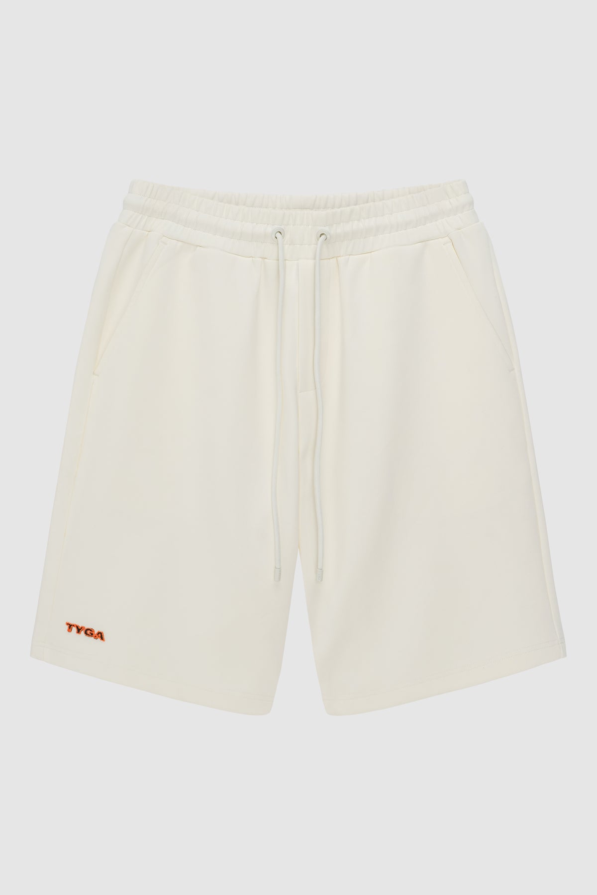 TYGA ICON RUBBER SWEATSHORT - WHITE
