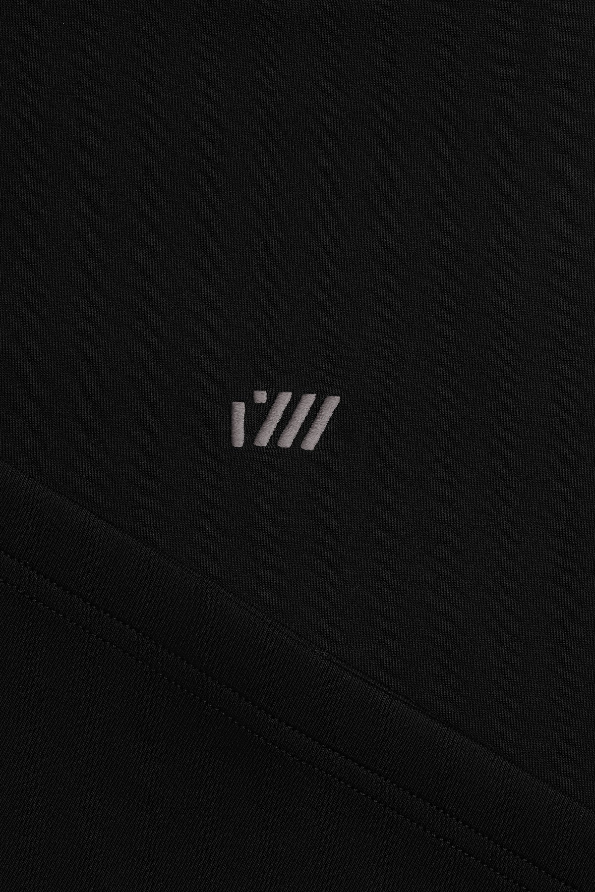 TYGA ICON RUBBER T-SHIRT - BLACK