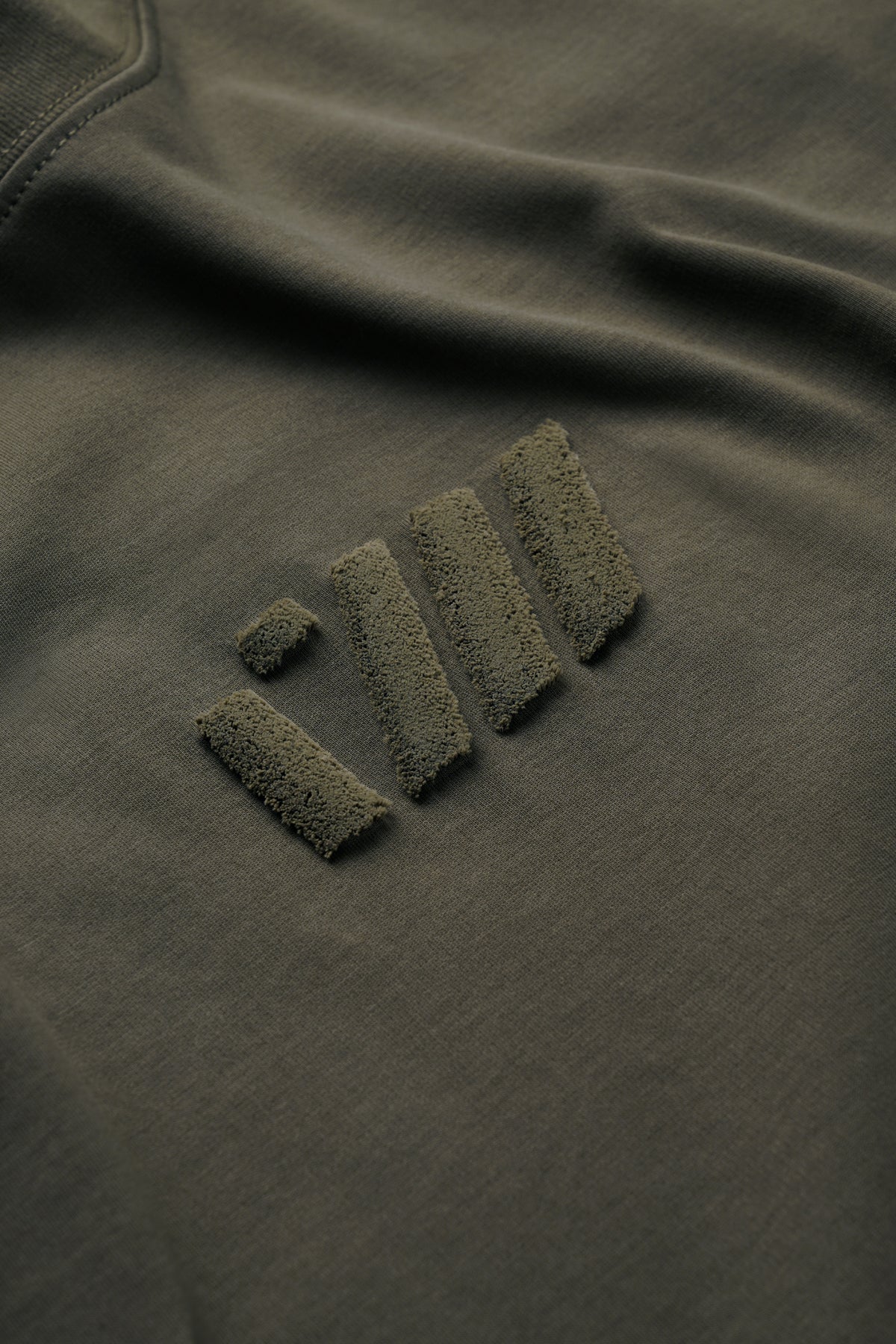 TYGA ICON TB EMBROIDERY OVERSIZED T-SHIRT - ARMY GREEN