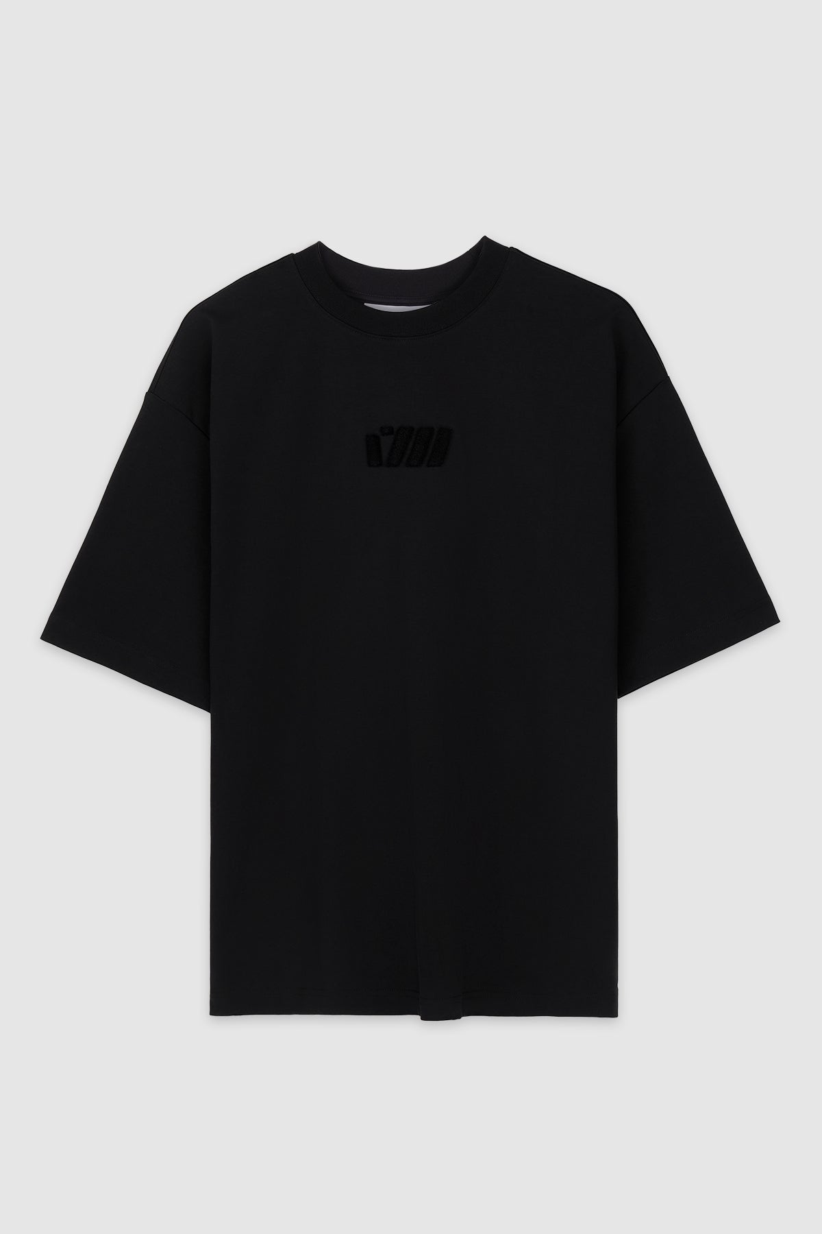 TYGA ICON TB EMBROIDERY OVERSIZED T-SHIRT - BLACK