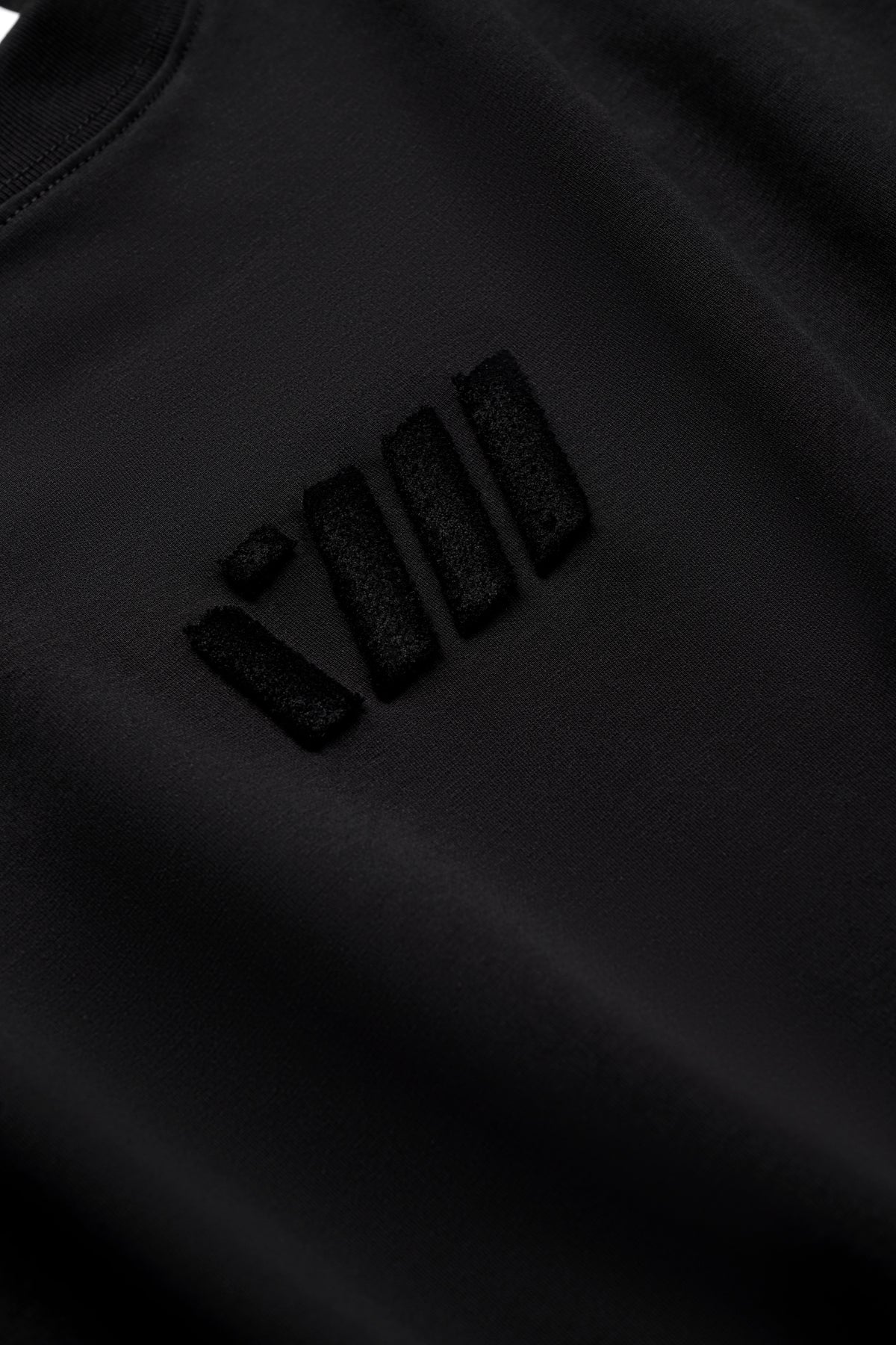 TYGA ICON TB EMBROIDERY OVERSIZED T-SHIRT - BLACK