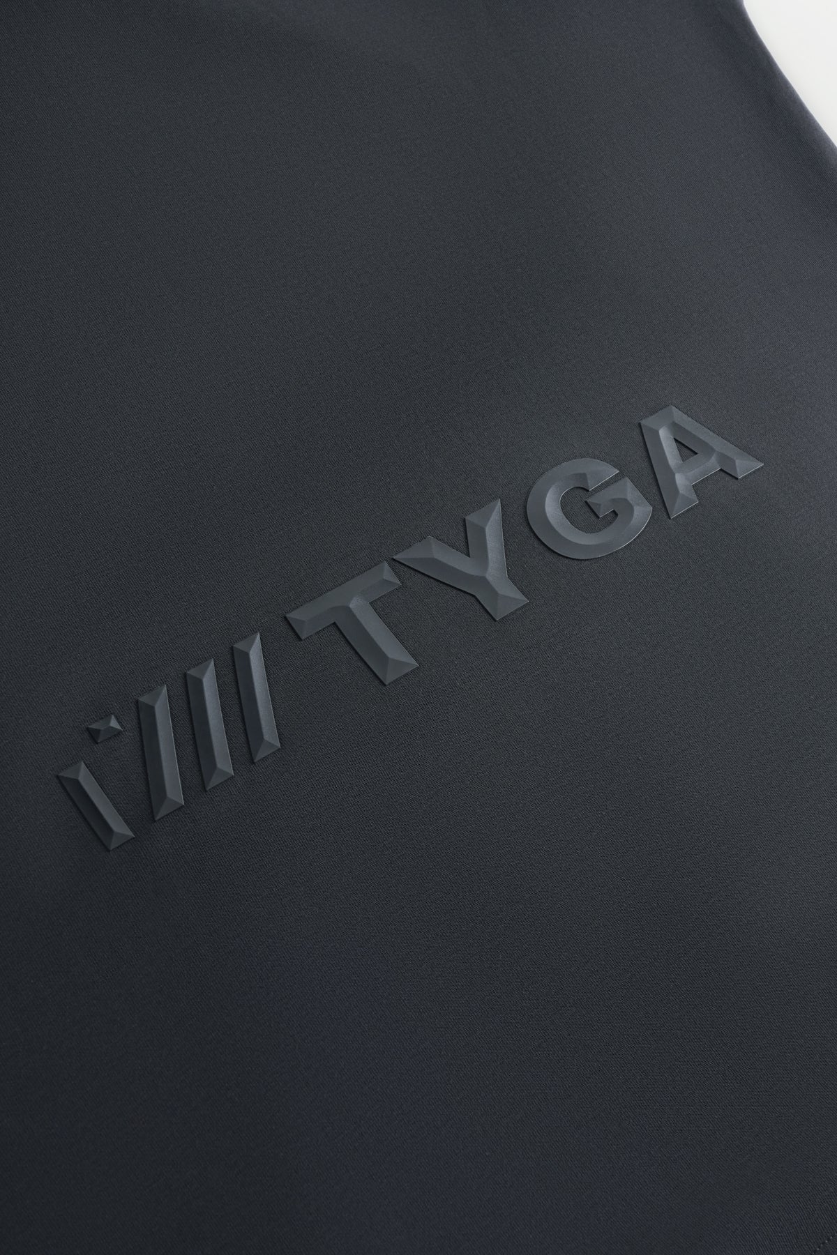 TYGA ICON EMBROIDERY COTTON HOODIE - GRAY
