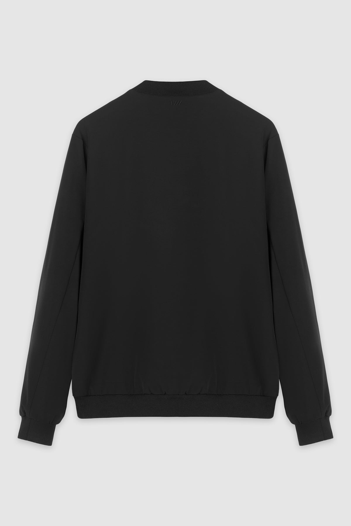 TYGA EMBROIDERY NYLON JACKET - BLACK