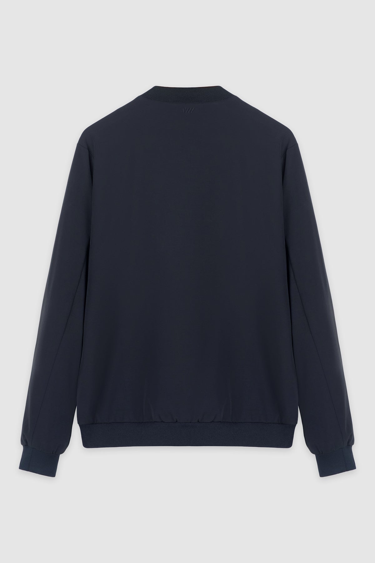 TYGA EMBROIDERY NYLON JACKET - DUSTY BLUE