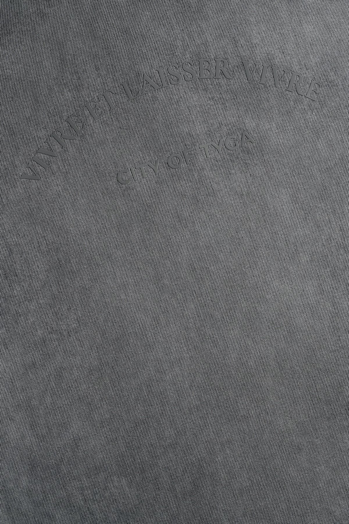 VIVRE ET LAISSER VIVRE SHIRT - CONCRETE